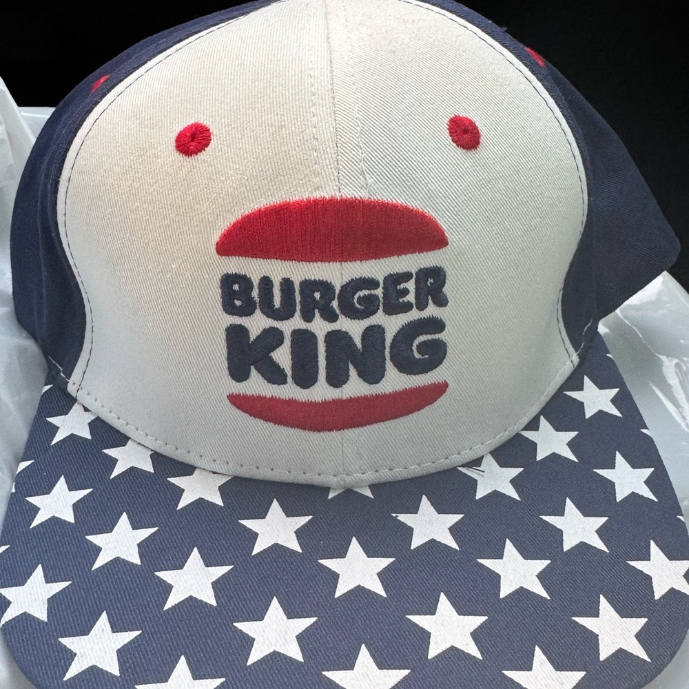 Burger King Star Pattern Cap